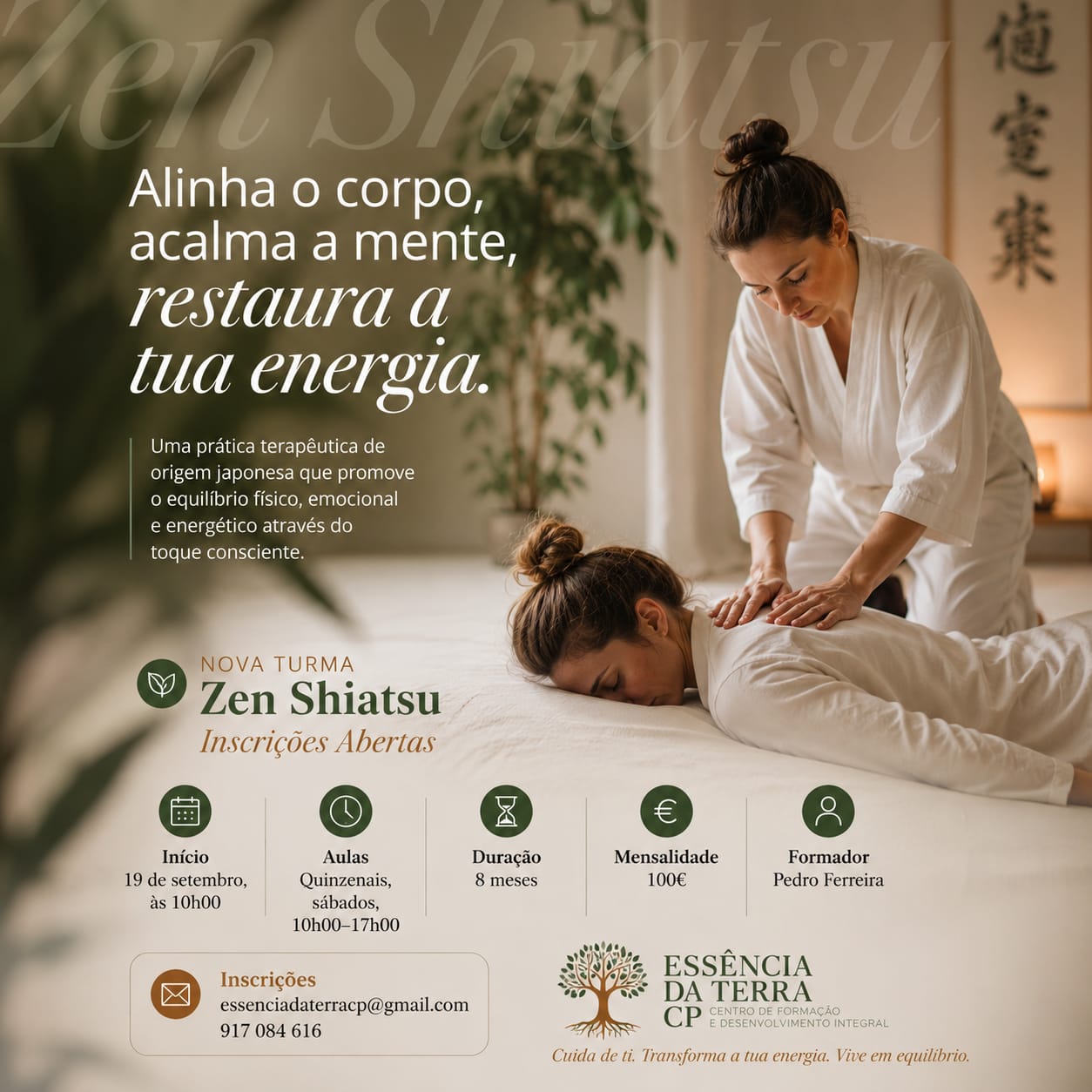 Formação Zen Shiatsu — Nova turma